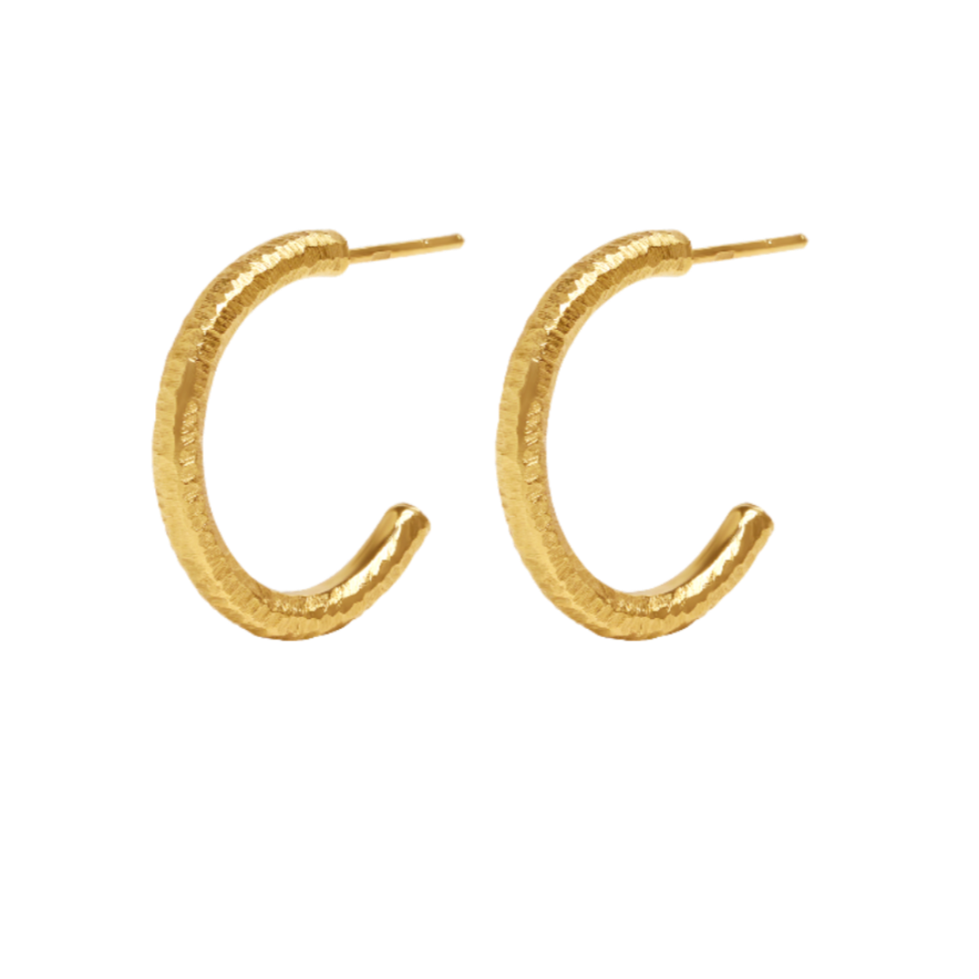 TEXTURED EARRINGS