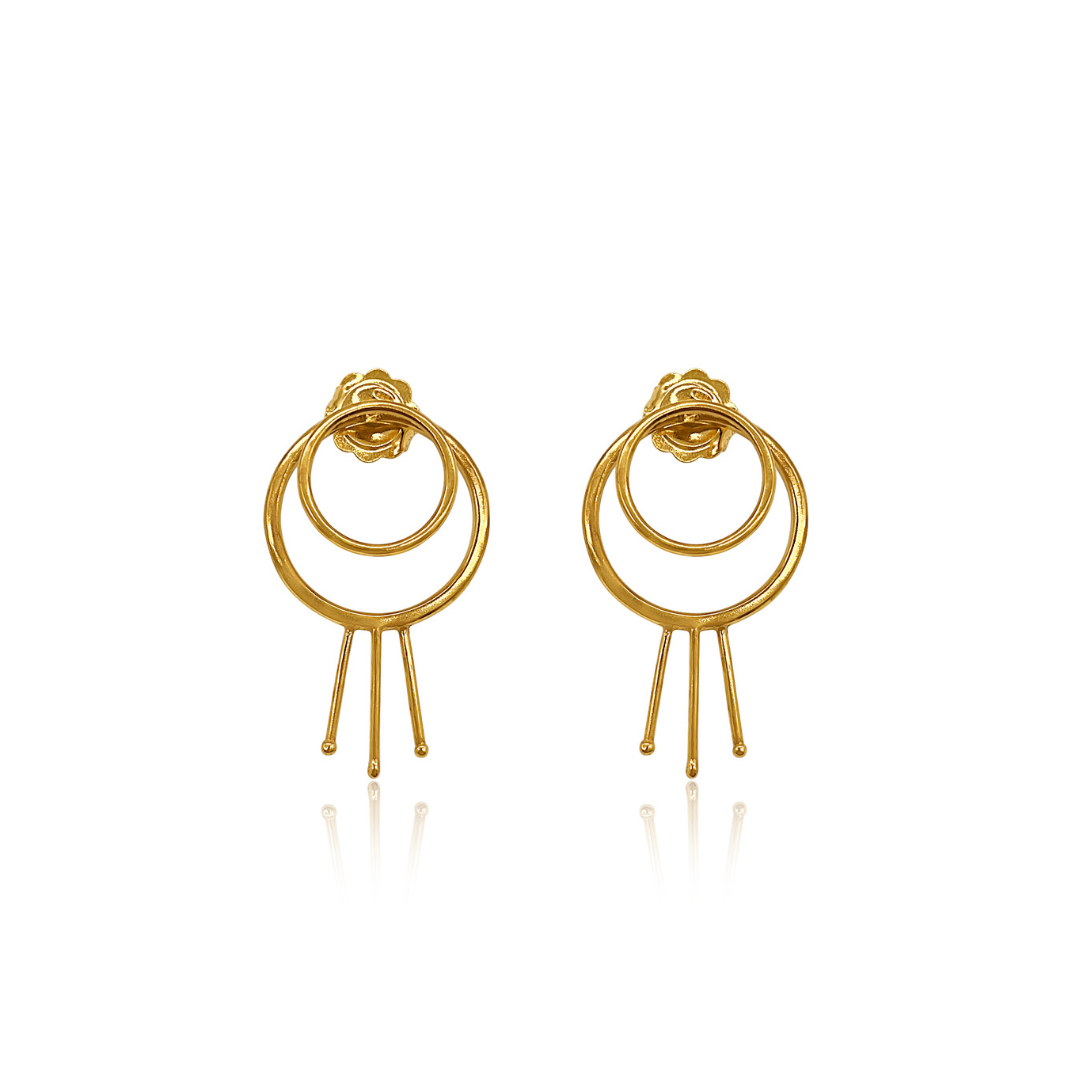 DOUBLE EARRINGS